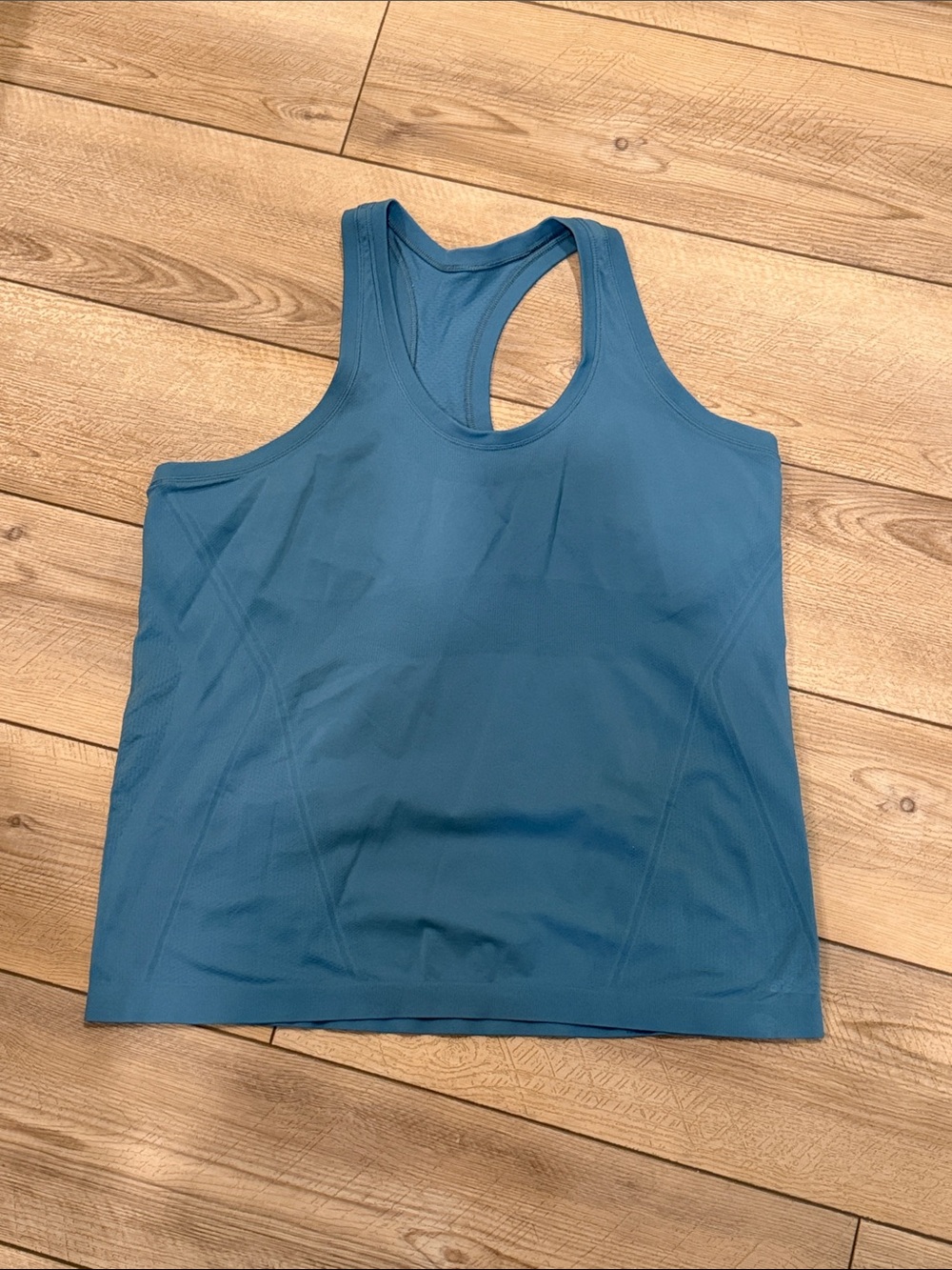 Athleta Women’s Teal Racerback Swim Tank - Brand Not Visible